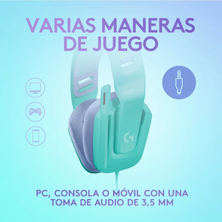 Audifono-para-Juegos-Logitech-G335-Mint-1