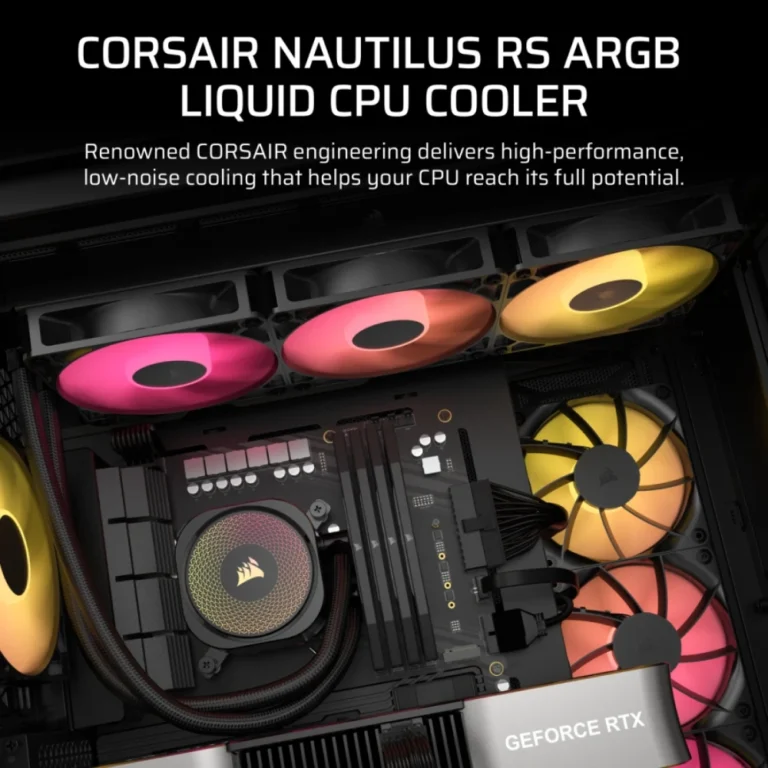 Cooler-Liquida-Corsair-Nautilus-360-RS-ARGB-Black