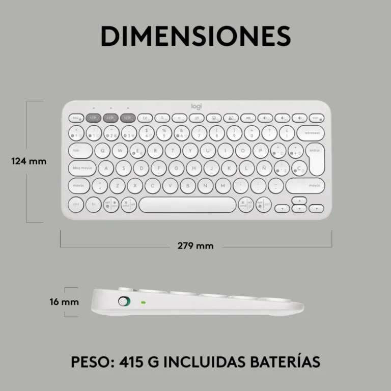 Teclado-Bluetooth-Logitech-Pebble-Keys-2-K380s-Blanco