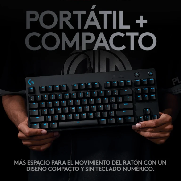 Teclado-Logitech-Logitech-G-PRO-TKL-GX-Blue-Clicky