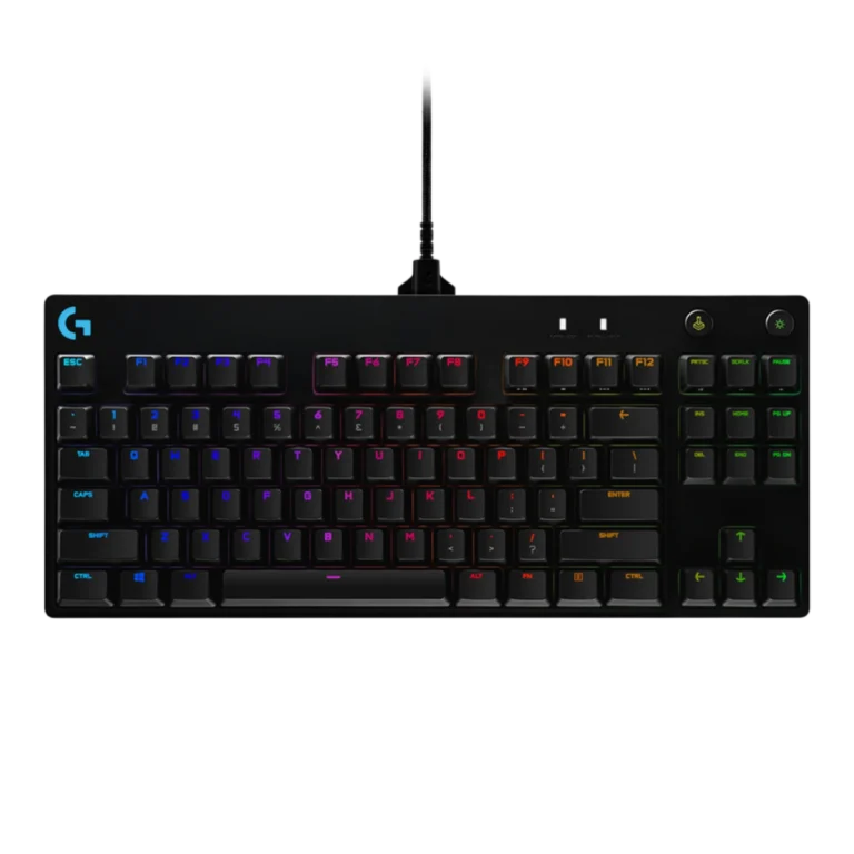 Teclado-Mecanico-Logitech-G-PRO-TKL-GX-Blue-Clicky