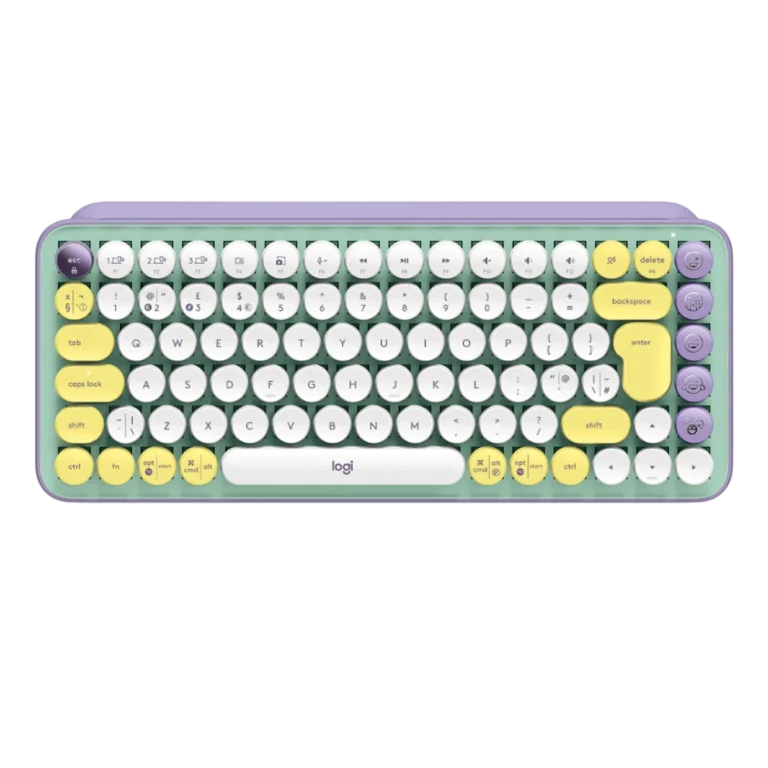 Teclado-Mecanico-Logitech-POP-Keys-Espanol-Inalambrico-Color-Menta