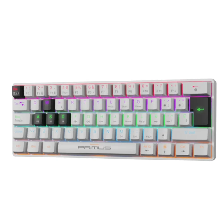 Teclado-Mecanico-Primus-Ballista-61T-White