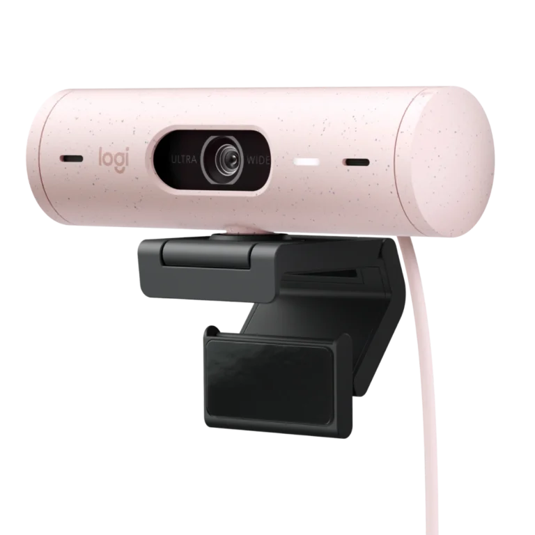 Webcam-Logitech-Brio-500-Full-HD-1080p-Rosa