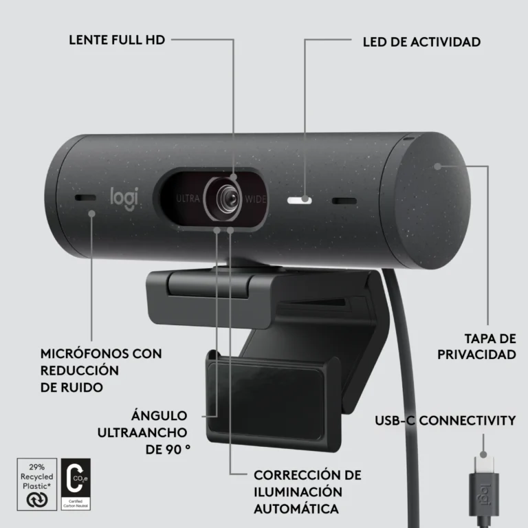 camara-web-logitech-brio-500-black